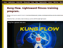 Tablet Screenshot of kungflow.com